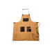  Traeger | BBQ Schort Bruin |Canvas en Leer | Xl 502919-01